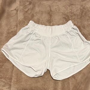 lululemon athletica White Athletic Shorts